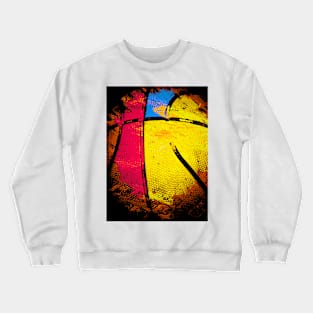 basketball art print swoosh vs 49-Takumipark basketball artwork Crewneck Sweatshirt